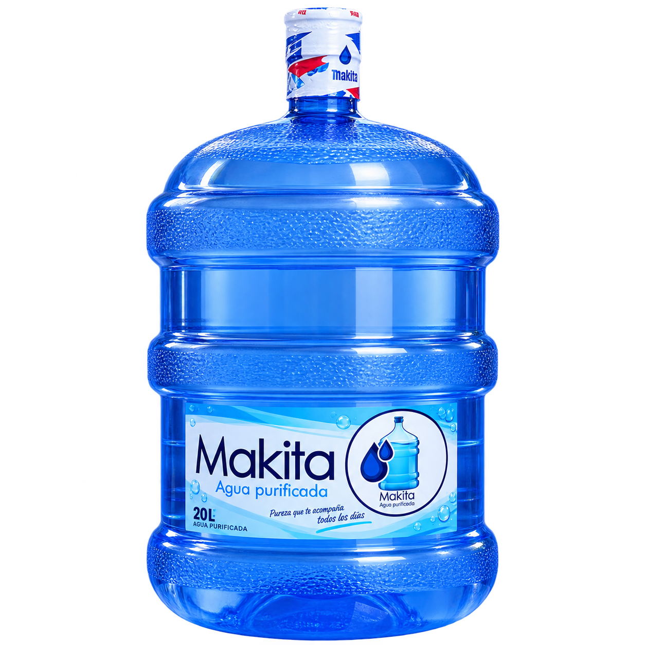 Bidón de agua purificada Makita de 20 litros